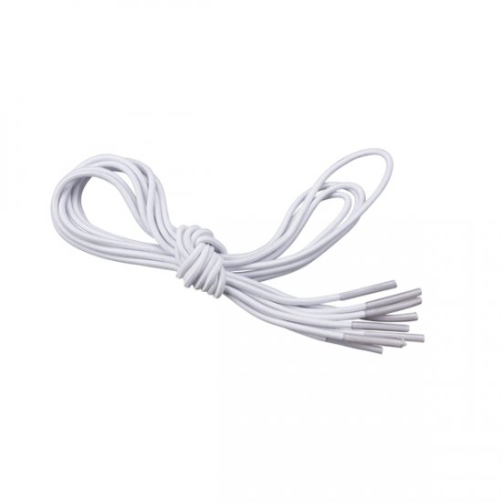 Elastic Shoe and Sneaker Laces - White