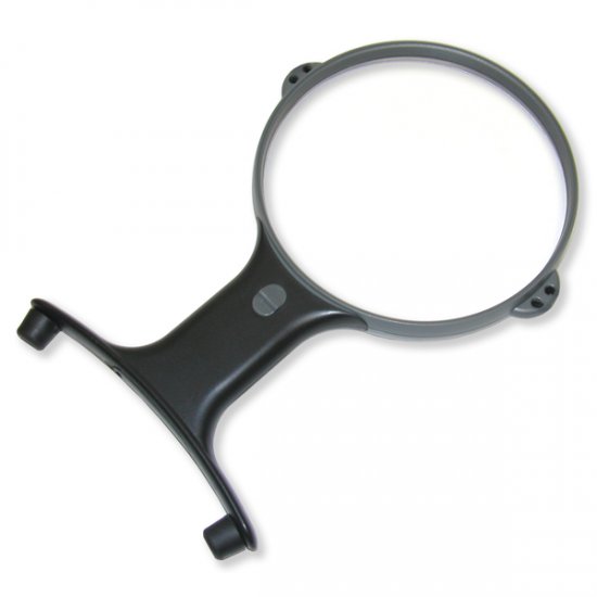 Carson 2X Lighted LED Hands Free Magnifier