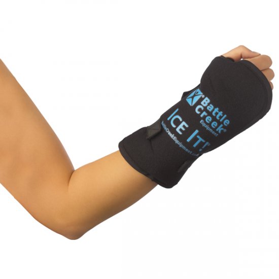 Ice It! ColdCOMFORT Wrist Therapy System Ice Pack 5" x 7" - Click Image to Close