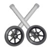 Universal Walker Wheels - Blue Tubing