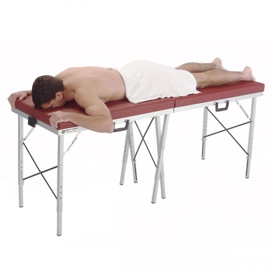 Portable Massage / Treatment Table with Adjustable Height - Click Image to Close