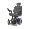 Medalist Heavy Duty Power Wheelchair - 24 Inch Captain Seat Blue