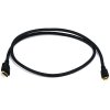 6ft 30AWG High Speed HDMI Cable - HDMI Connector to HDMI Mini Connector - Black