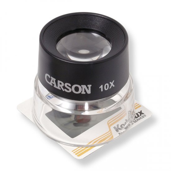 10X Carson Loupe Magnifier - Click Image to Close