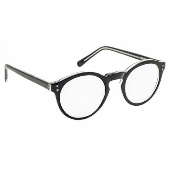 3.5X / +14 Diopter Magnifying Reading Glasses - Black 3.5X / +14 Diopter Magnifying Reading Glasses - Black