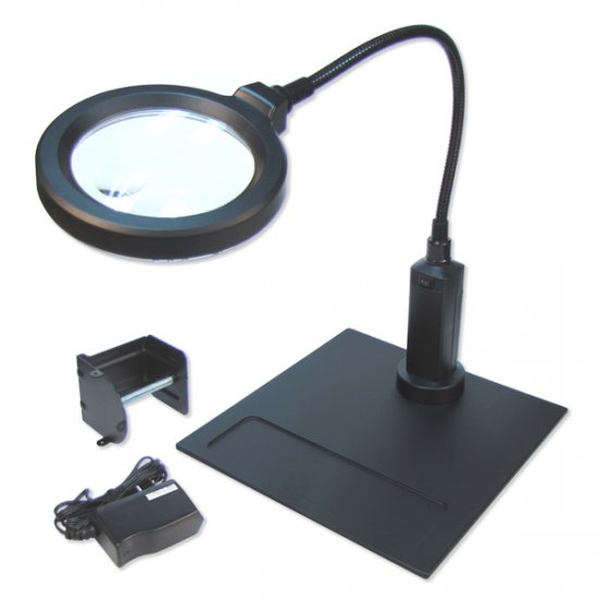 Carson 2X / 4X LED MagniFlex Pro Magnifier