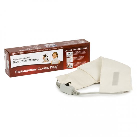 Thermophore Classic Plus Deep-Heat Pack - Heating Pad: Petite 17" x 4" - Click Image to Close