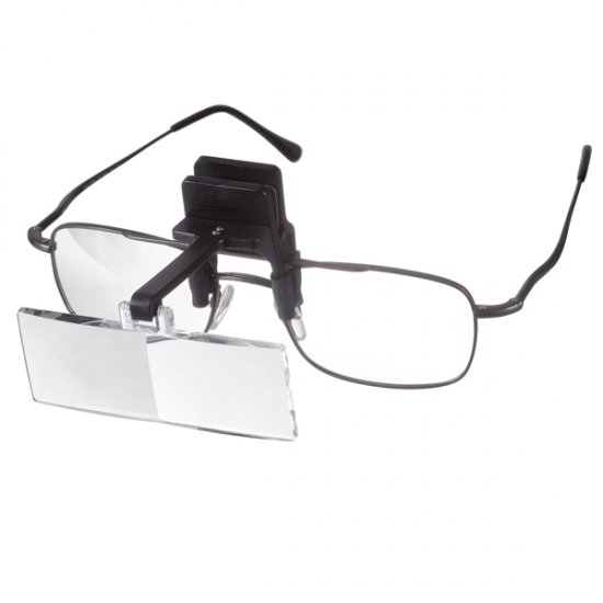 Schweizer 2.5X / 5.5D Clip-On Magnifier Schweizer 2.5X / 5.5D Clip-On Magnifier