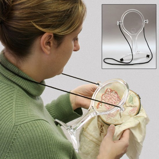 UltraOptix 2X w/3X Bifocal Around the Neck Magnifier