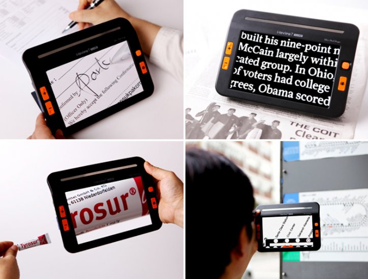 i-Loview 7 HD Color Video Magnifier - 4.1 Hrs. of Battery Use! i-Loview 7 HD Color Video Magnifier - 4.1 Hrs. of Battery Use!
