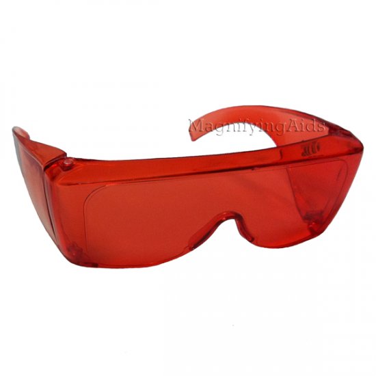 NoIR U98 UV Shield Sunglasses - 59% Light Red - Click Image to Close