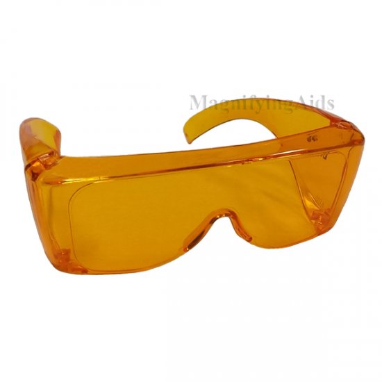 NoIR U68 UV Shield Sunglasses - 64% Light Orange - Click Image to Close