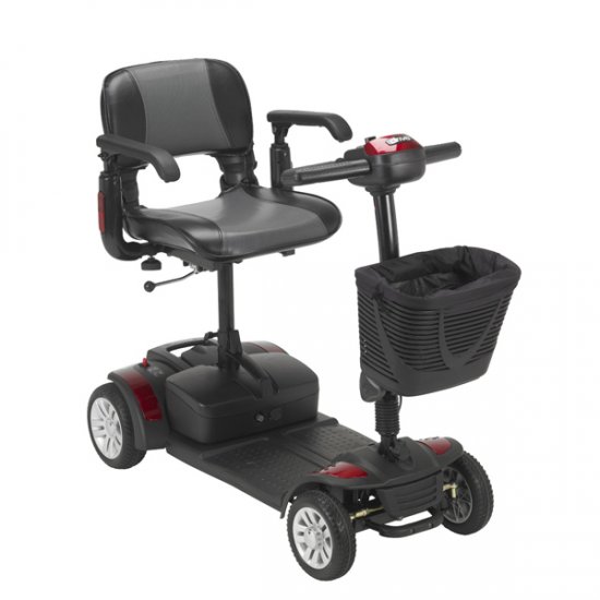 Spitfire EX 1320 3-Wheel Scooter - 16 Inch Folding Seat, 21 Ah Batterires - Click Image to Close