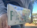 Clear Lens License Plate Cover against Red Light / Speed Photo Camera Blocker Protector