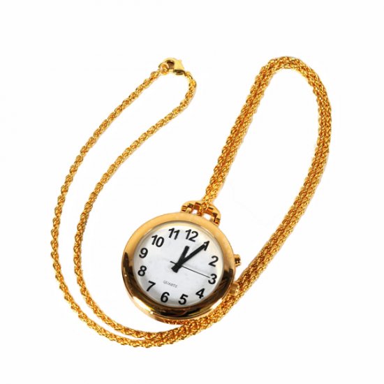 Talking Pendant Pocket Watch with Choice of Voice - Click Image to Close