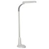 Ott Lite 24 Watt Craft Plus Floor Lamp: Dove Grey