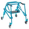 Nimbo Rehab Lightweight Posterior Posture Walker with Seat - Cornflower Blue Youth