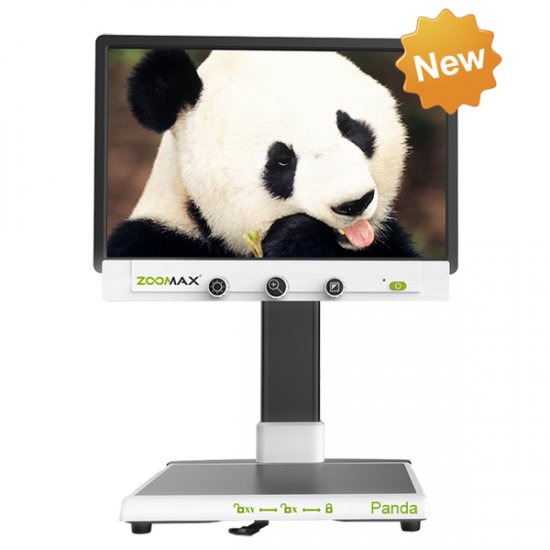 Zoomax - Panda HD 19 Inch Widescreen LCD Color Auto Focus Video Magnifier - Click Image to Close