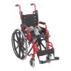 Wallaby Pediatric Folding Wheelchair - Red
