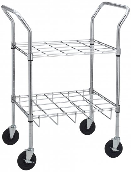 Oxygen Cylinder Cart - Use with 20 C, D, E or M9 Cylinders