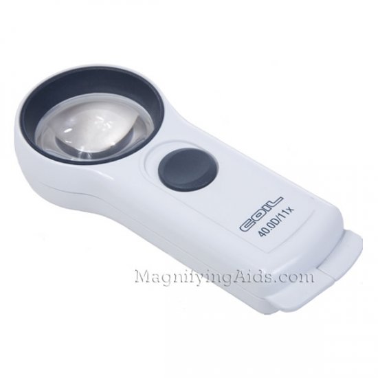 11X COIL Lighted Pocket Magnifier - 1.57 Inch Lens