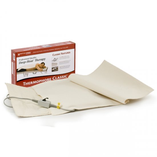 Thermophore Classic Plus Deep-Heat Therapy Pack - Hearting Pad: Large 14" x 27" - Click Image to Close