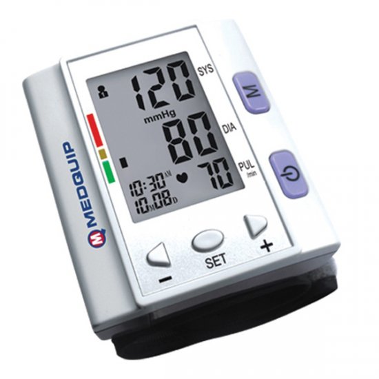 Automatic Blood Pressure Monitor, Wrist Model - Click Image to Close