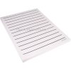 White Bold Line Paper - 8.5 x 11 - Lines 7/8" Apart