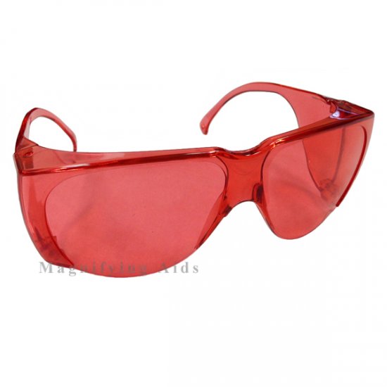 NoIR N98 UV Shield Sunglasses - 59% Light Red - Click Image to Close