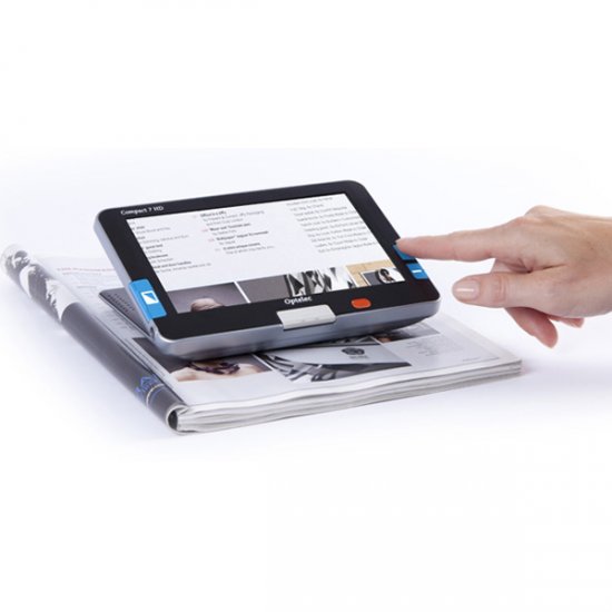 Optelec Compact 7 HD - Portable Video Magnifier 4 Hrs. of Battery Use! Optelec Compact 7 HD - Portable Video Magnifier 4 Hrs. of Battery Use!