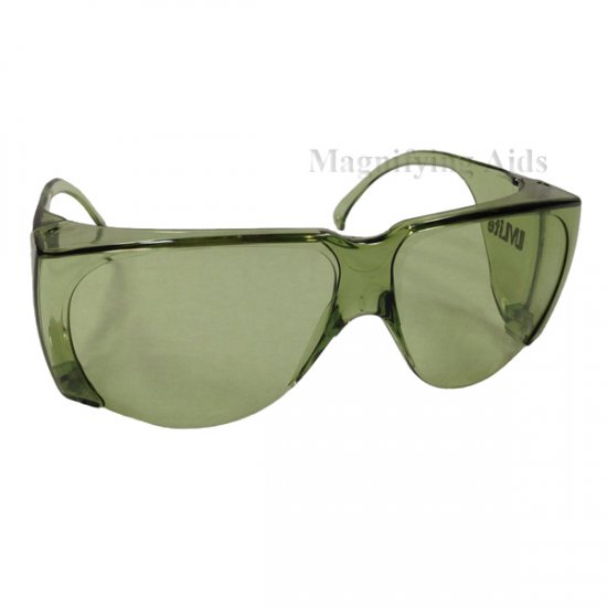 NoIR N38 UV Shield Sunglasses - 58% Light Grey Green - Click Image to Close