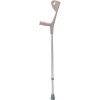 Euro Style Light Weight Forearm Walking Crutch - Silver