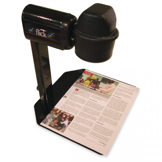 Flick Camera Portable Video Magnifier for Tablets, Laptops, Desktops Flick Camera Portable Video Magnifier for Tablets, Laptops, Desktops