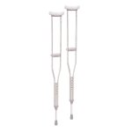 Walking Crutches with Underarm Pad and Handgrip - Tall Adult