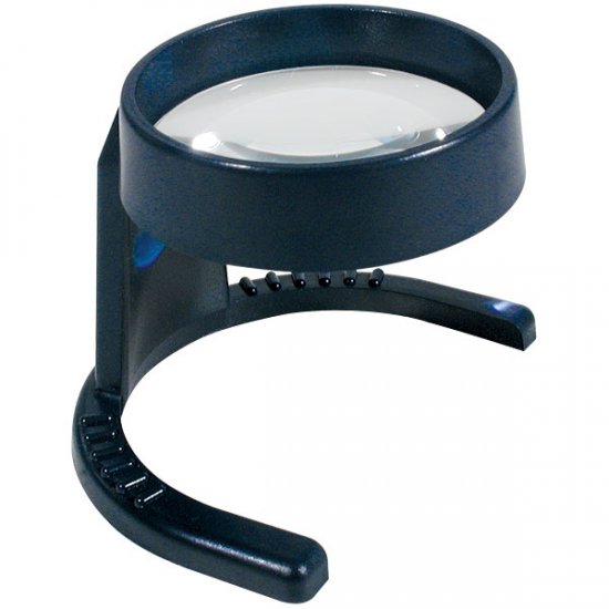 Coil Fixed Stand Magnifier - 15X