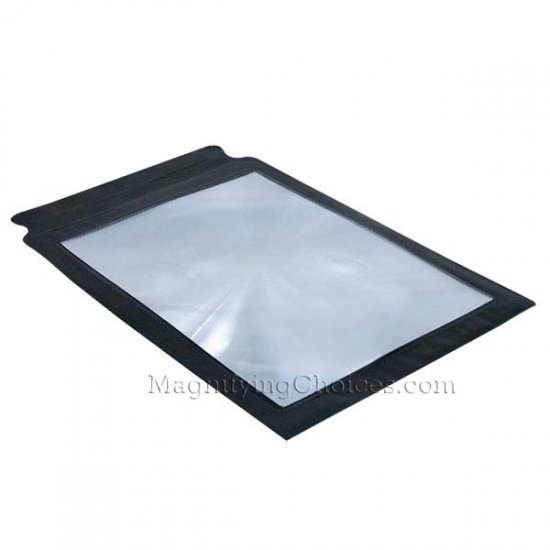 2X Full Page Framed Fresnel Magnifier - Click Image to Close