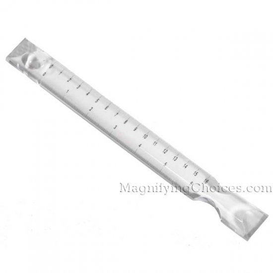 2X Bar Magnifer 10 Inch Long with Ruler - Click Image to Close