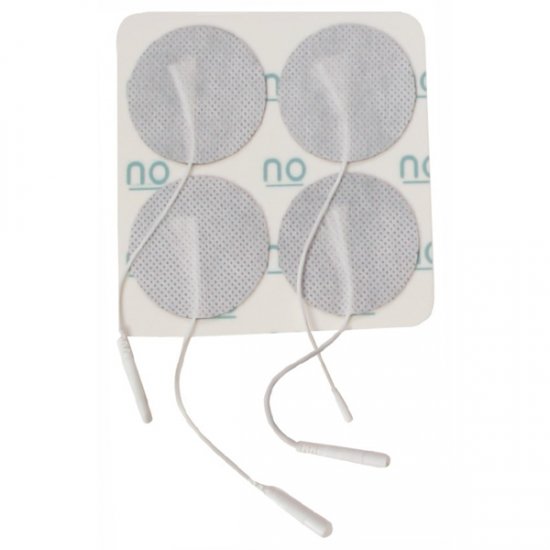 Pre Gelled Electrodes for TENS Unit - Round 1.75 Inches - Click Image to Close