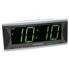 Super Loud 1.8 inch Green LED Alarm Clock