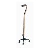 Vinyl Grip Four Point Cane - Bronze Vinyl Grip Four Point Cane - Bronze