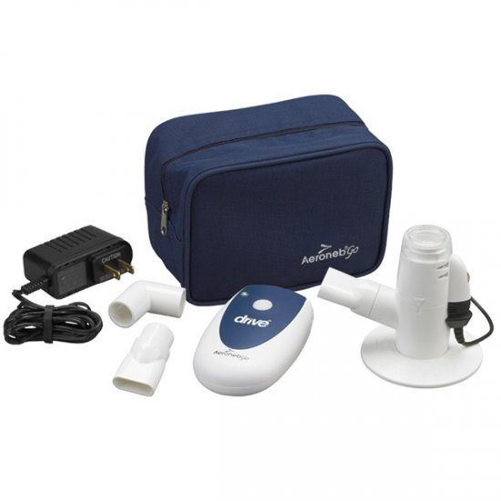 AeroNeb Go Nebulizer with Battery Controller and AC Power Cord