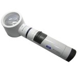 6X Eschenbach LED Illuminated Hand Held,Stand Magnifier - 2.2 Inch Lens