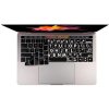 LargePrint White on Black - MacBook Pro Keyboard Cover