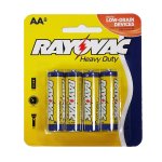 RAYOVAC - AA Heavy Duty Battery - 8 Pack