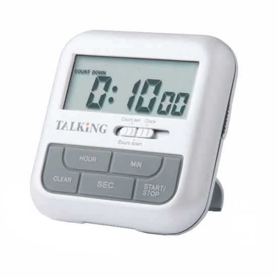 Pocket Talking Timer and Clock - English Pocket Talking Timer and Clock - English