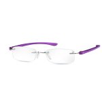 Eschenbach +2.00D Ready Reading Glasses - Purple Frame Small