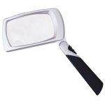 2.5X Rectangular Illuminated LED Folding Magnifier