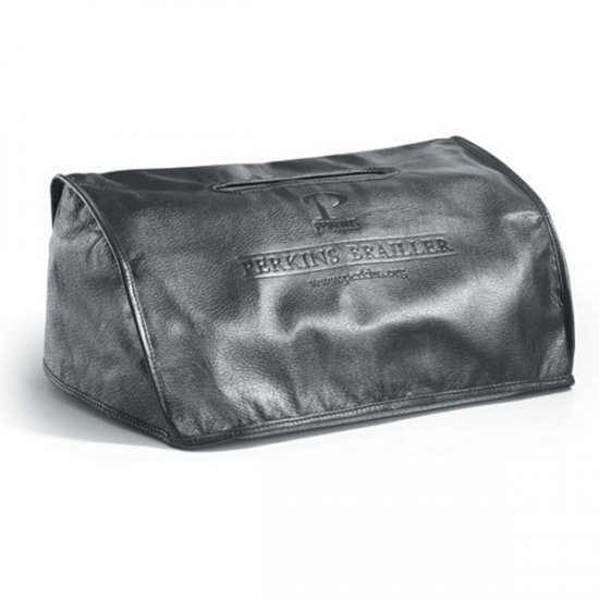 Leather Dust Cover for Perkins Brailler - Click Image to Close