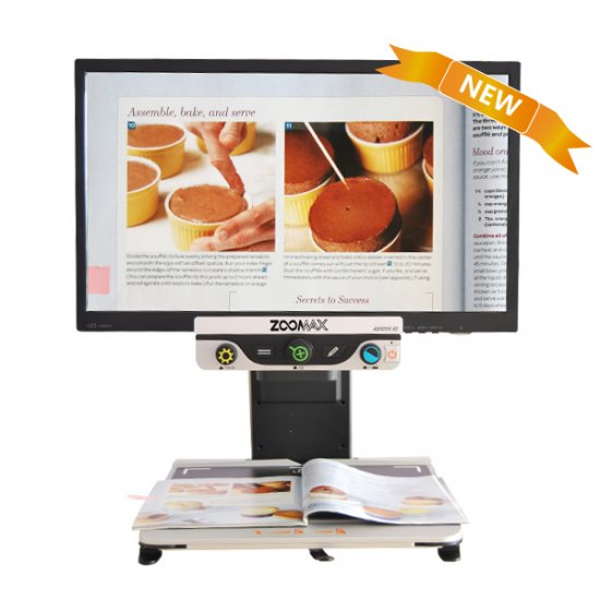 Zoomax - Aurora HD 24 Inch Widescreen LED Color Auto Focus Video Magnifier Zoomax - Aurora HD 24 Inch Widescreen LED Color Auto Focus Video Magnifier