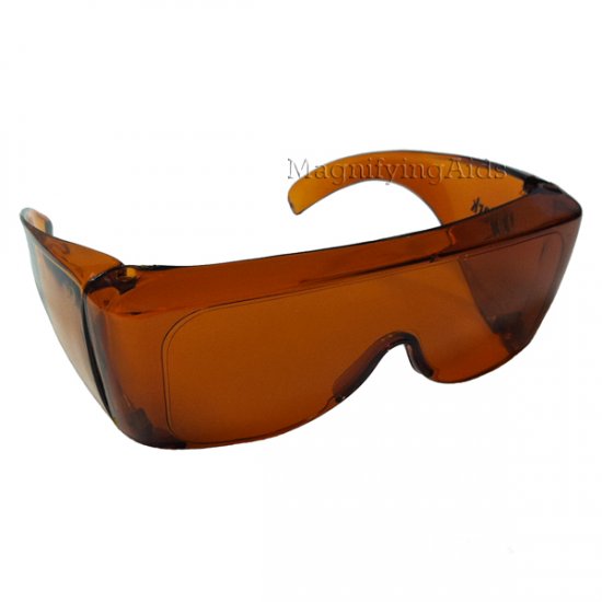 NoIR U63 UV Shield Sunglasses - 4% Dark Orange - Click Image to Close